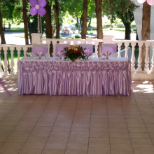 Сватбена декорация "Люляков цвят"
