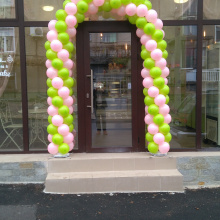 арка от балони/откриване на магазин